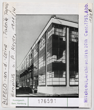 Vorschaubild Alfeld a der Leine: Fagus-Fabrik, Architekt: Walter Gropius 